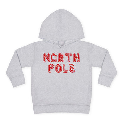 North Pole Toddler Pullover Fleece Hoodie