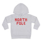 North Pole Toddler Pullover Fleece Hoodie