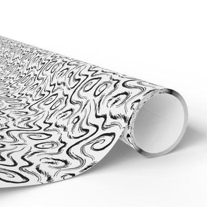 Grunge Scribbles Wrapping Paper