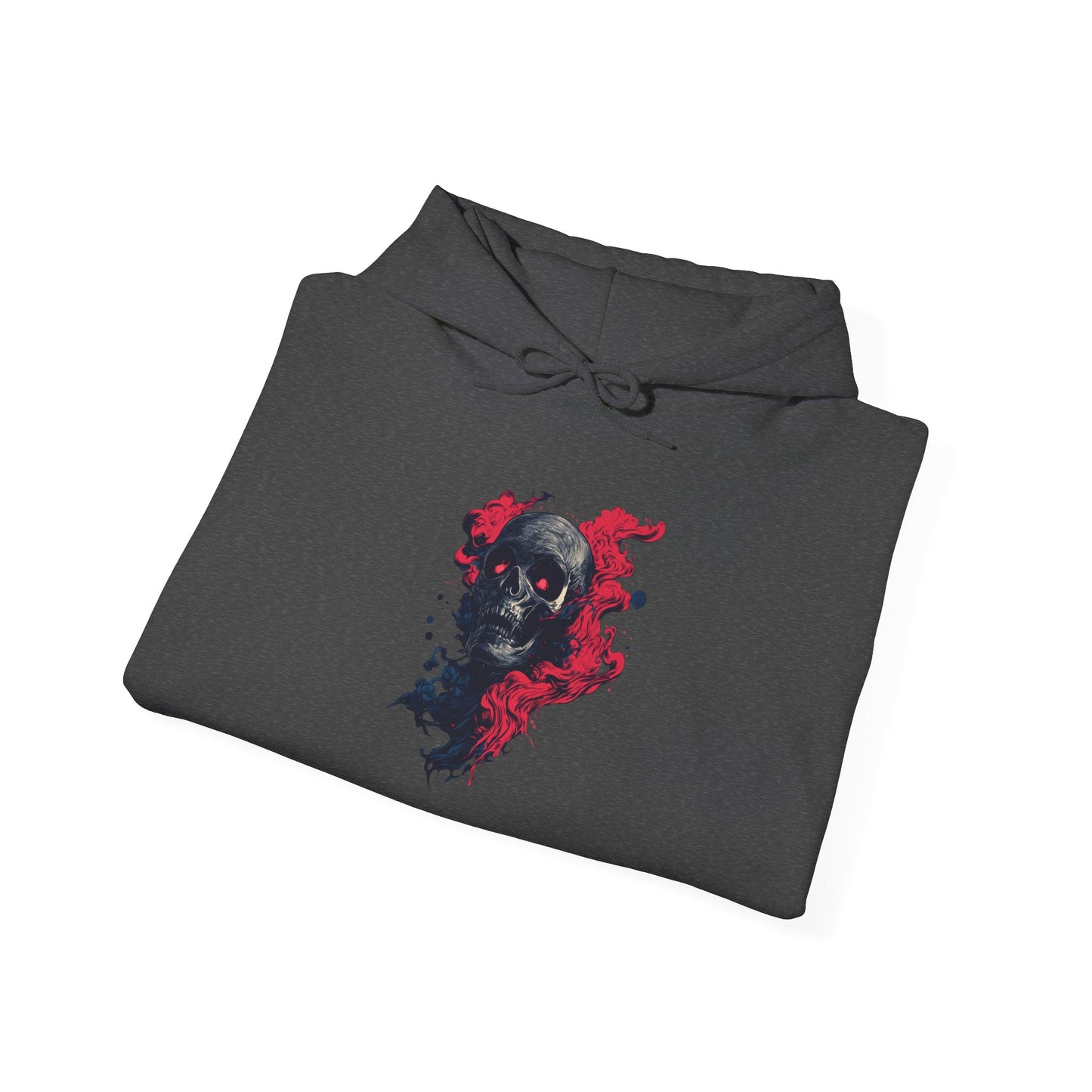 Creepy Skull 2 Heavy Blend™ Hooded Sweatshirt
