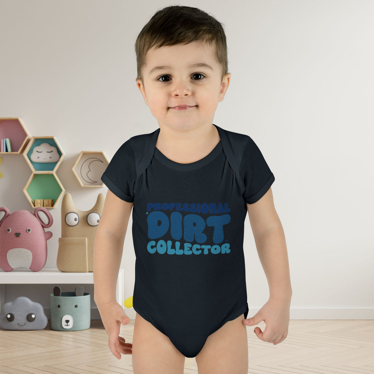 Professional Dirt Collector Baby Rib Bodysuit