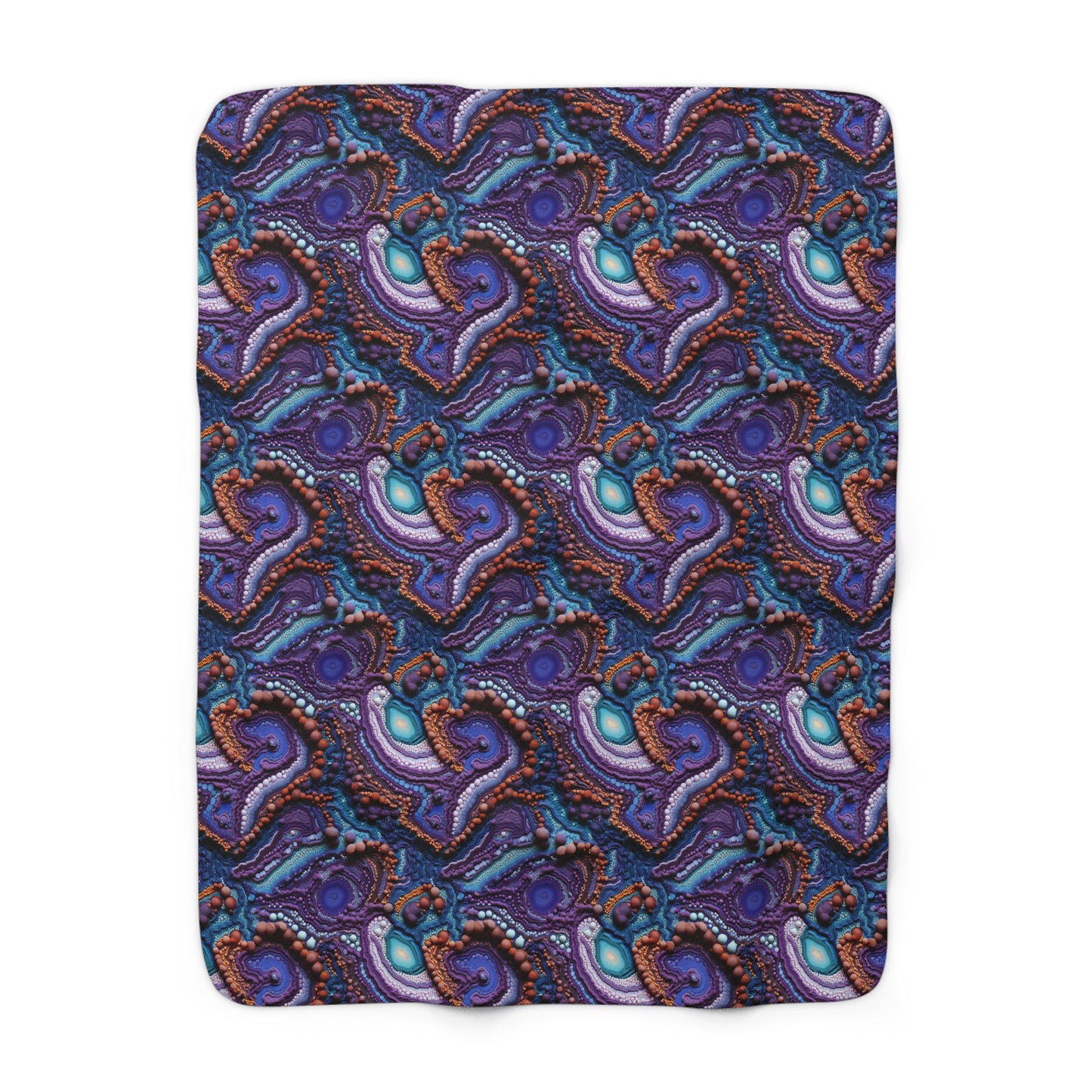 Living Stone Veins Fleece Blanket