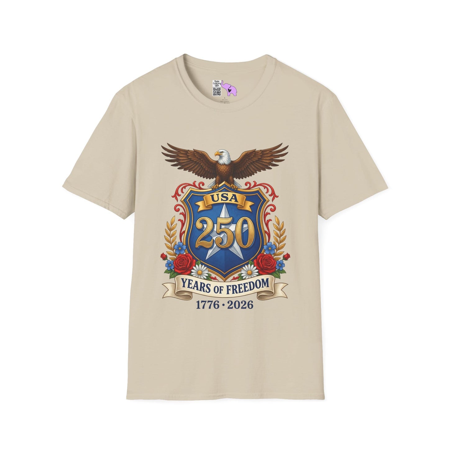 USA 250 Years of Freedom Adult T-shirt