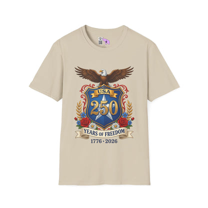 USA 250 Years of Freedom Adult T-shirt