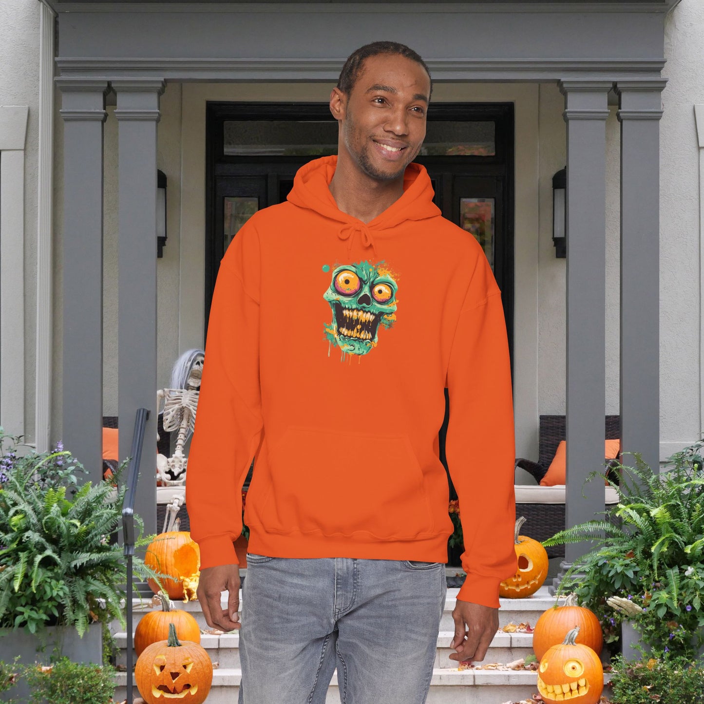 Creepy Ghoul Heavy Blend™ Hooded Sweatshirt
