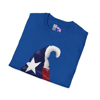 Texas Girl Gnome Adult T-shirt