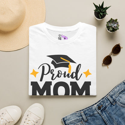 Proud Mom of a 2027 Graduate Adult T-shirt