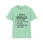 I Know I Swear Alot... Adult T-shirt