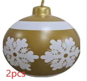 Various Christmas Ornament Inflatable Ball Outdoor PVC 24"(60cm)