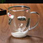 Christmas Double-Layer Glass Mugs
