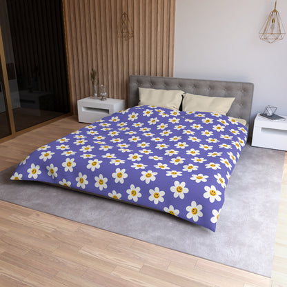 Daisy Grins Microfiber Duvet Cover