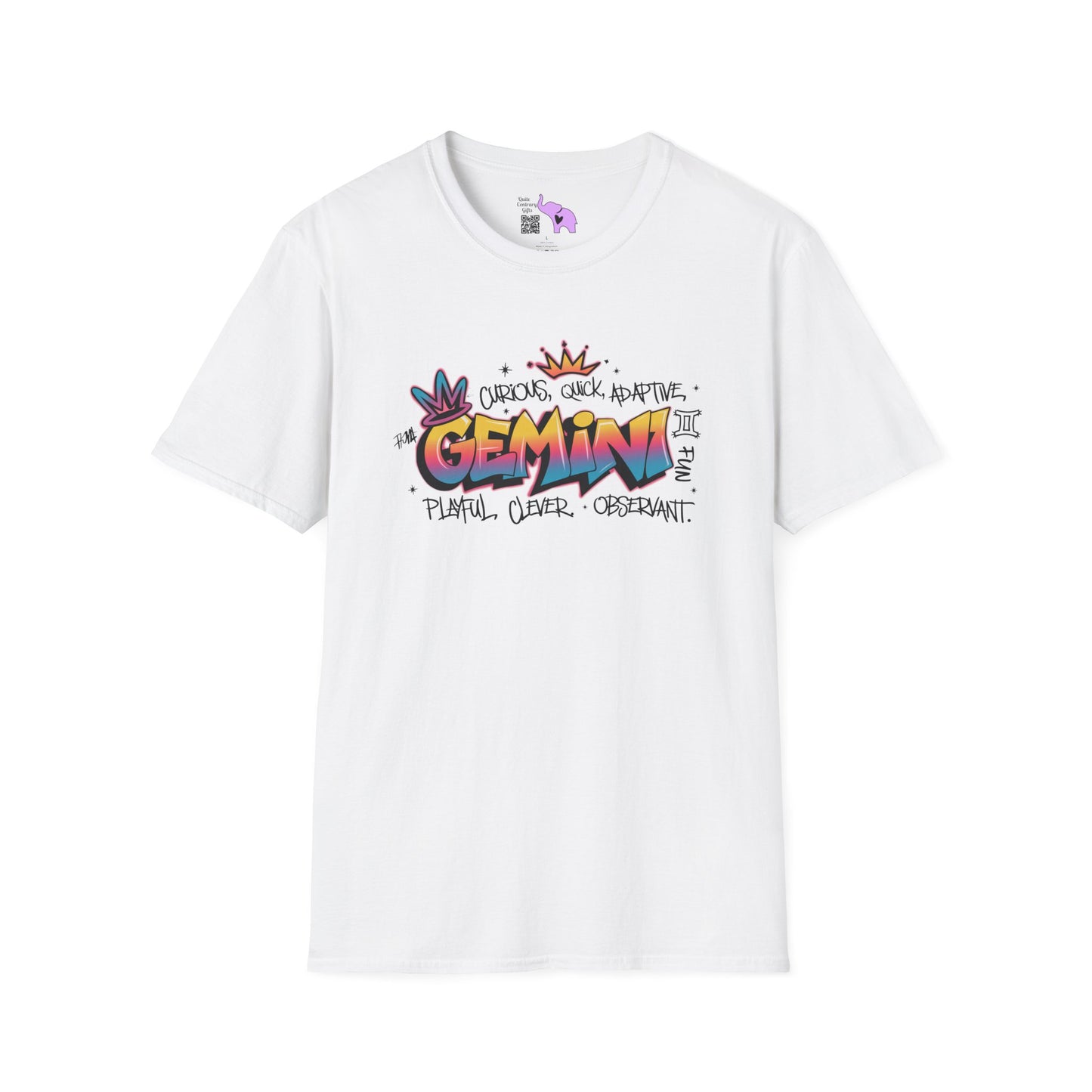 Gemini Street Art Adult T-shirt