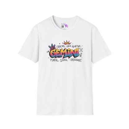 Gemini Street Art Adult T-shirt