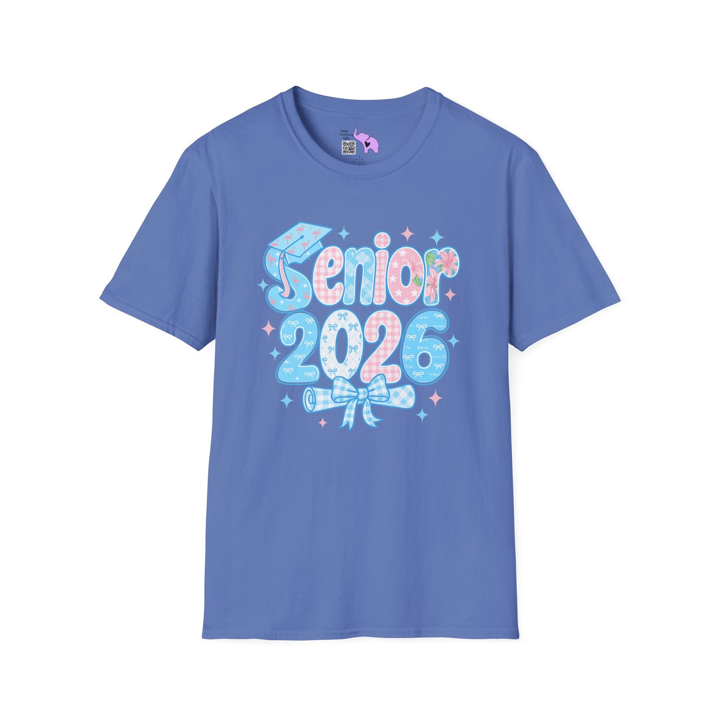 Preppy Senior 2026 Adult T-shirt