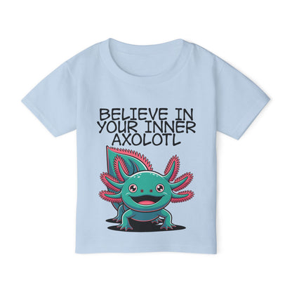 Believe In Your Inner Axolotl Heavy Cotton™ Toddler T-shirt