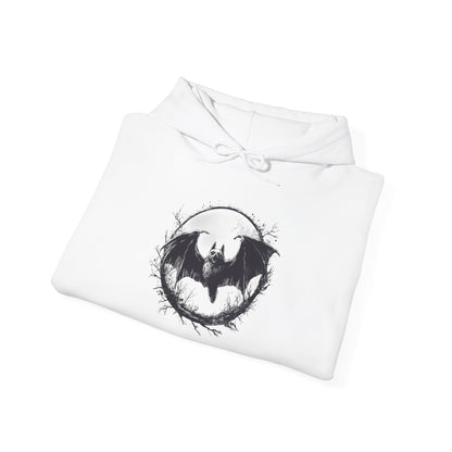 Creepy Bat Heavy Blend™ Hooded Sweatshirt