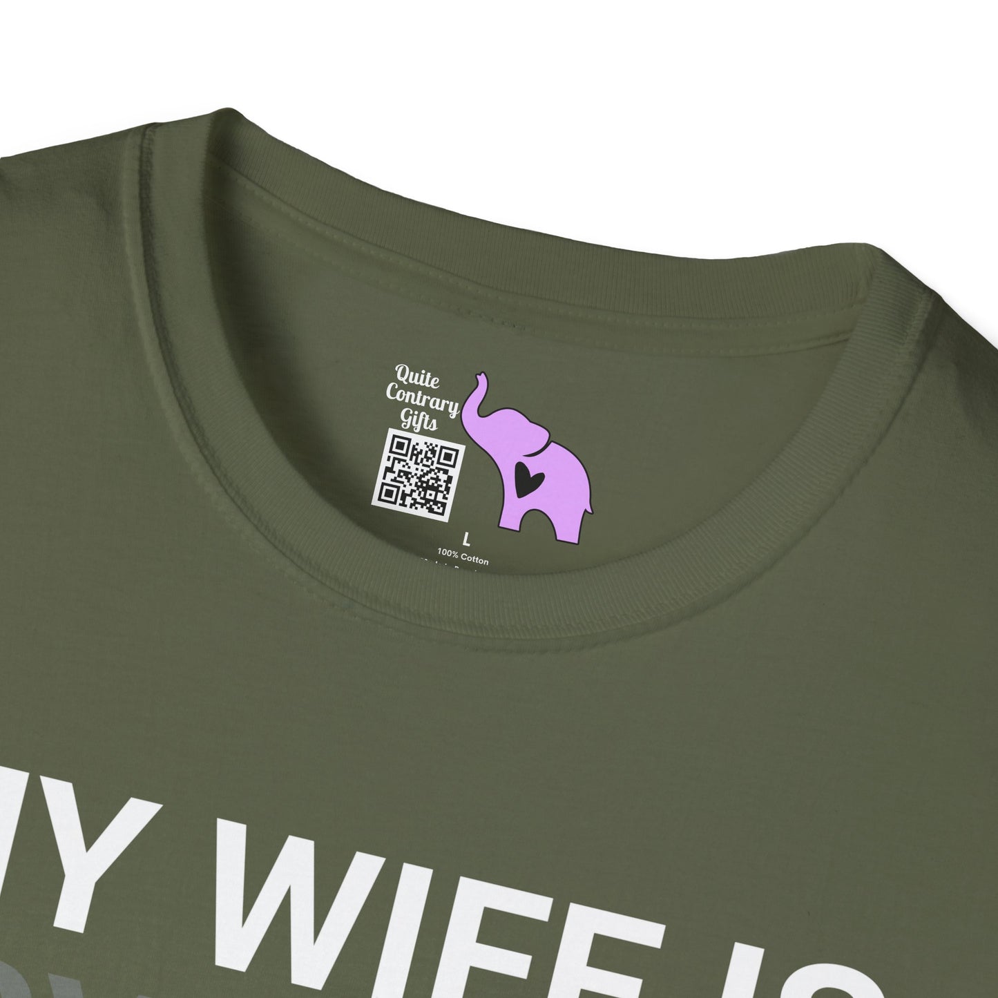 My Wife Is psycHOTic Adult T-shirt