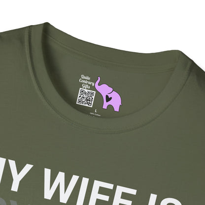 My Wife Is psycHOTic Adult T-shirt