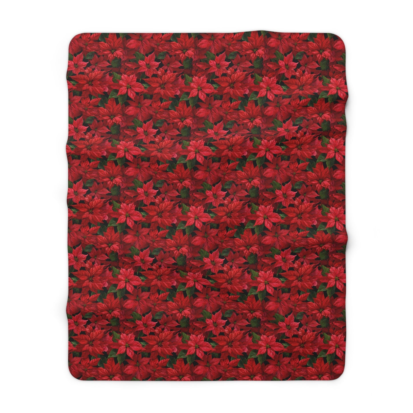 Crimson Noel Fleece Blanket