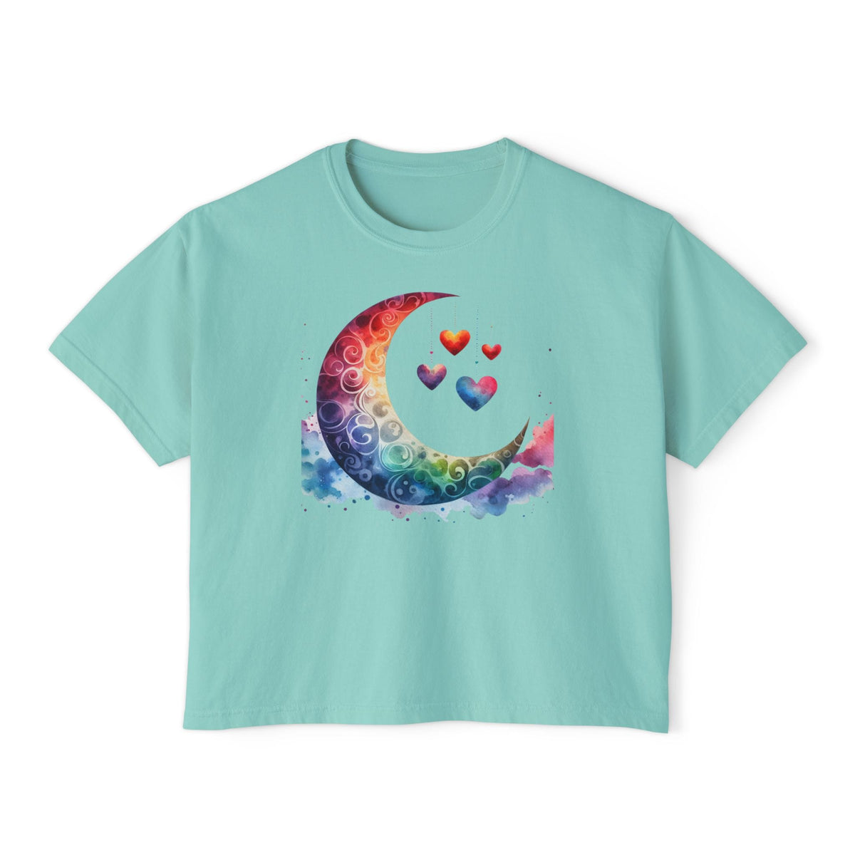 Moon in Love Women's Boxy Tee