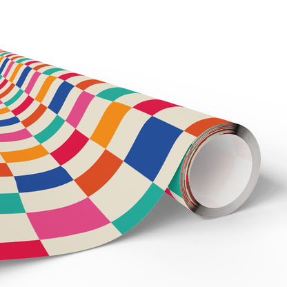 Colorblock Fun Wrapping Paper