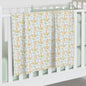 Giraffes in Bloom Baby Swaddle Blanket
