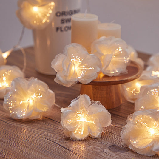 Soft White Orchid Light Strings