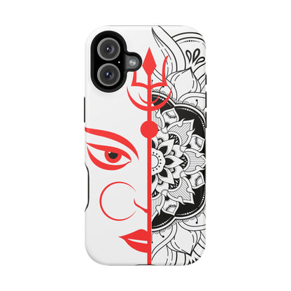 Goddess Durga Mata w/Manala MagSafe® Compatible Tough Case for iPhone