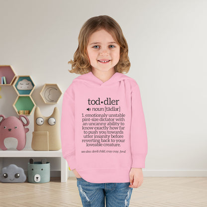 Toddler Definition Toddler Hoodie