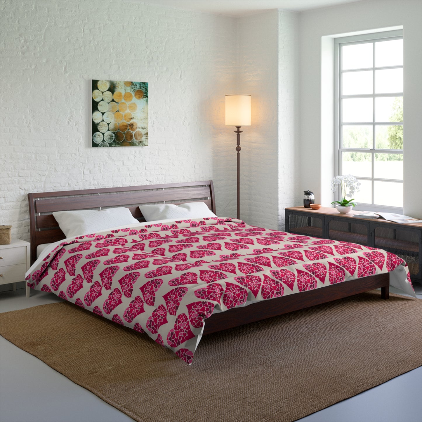 Simple Hearts Comforter