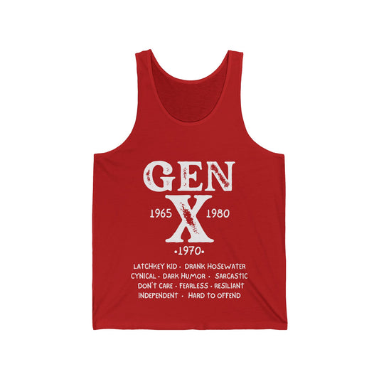 GenX 1970 Adult Unisex Tank