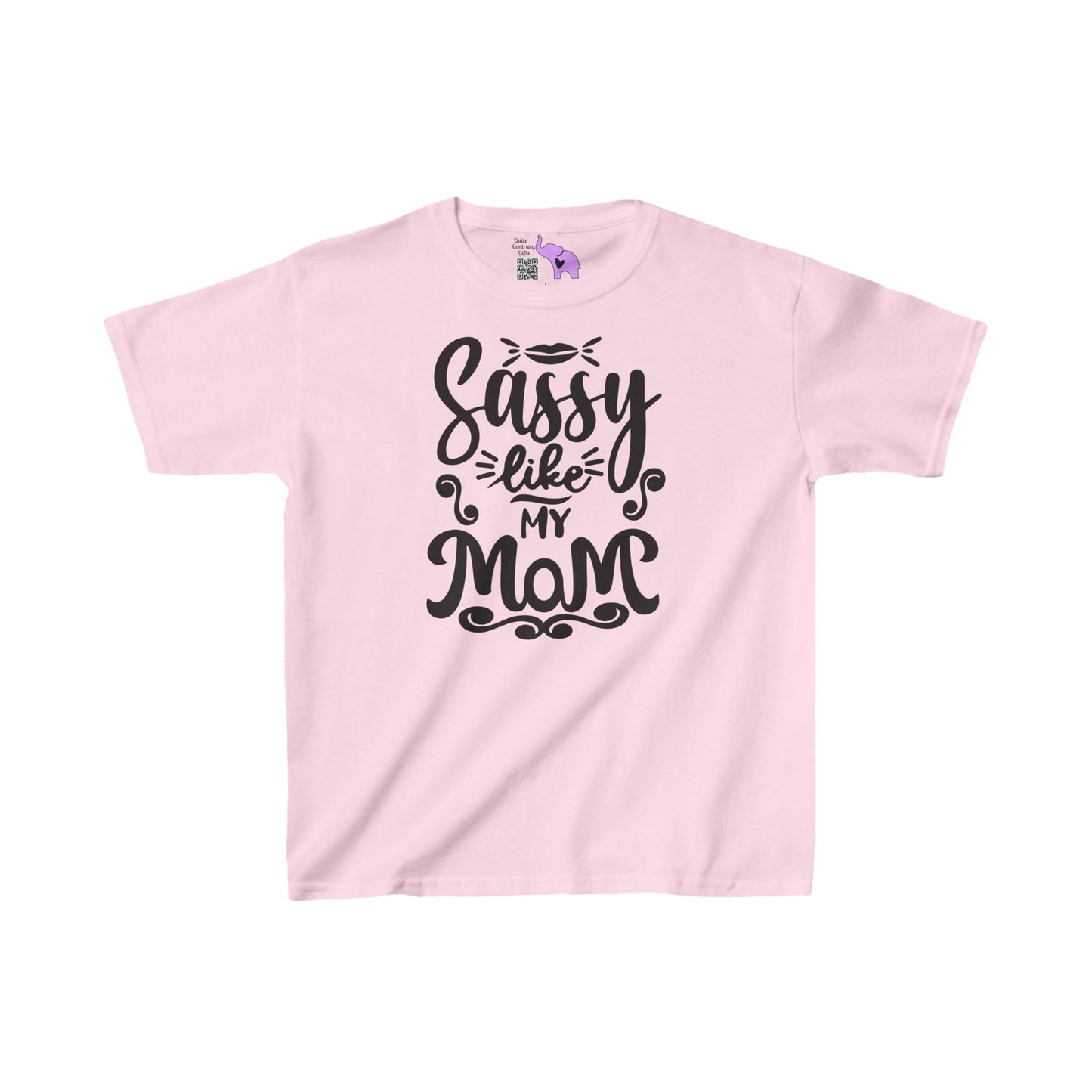 Sassy Like My Mom Kids Heavy Cotton™ Tee