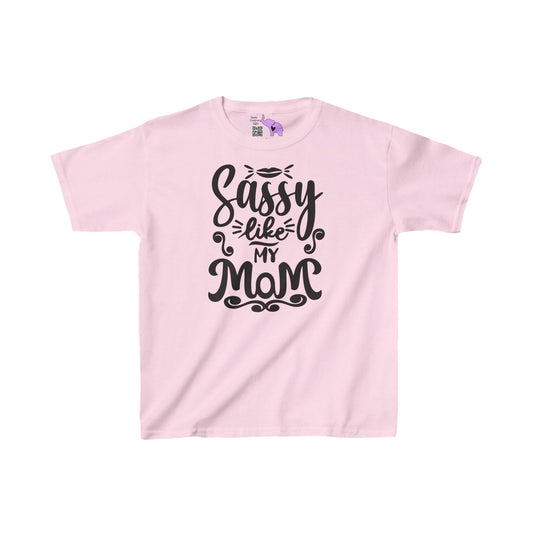 Sassy Like My Mom Kids Heavy Cotton™ Tee