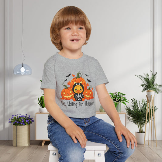 Just Waiting for Halloween Heavy Cotton™ Toddler T-shirt