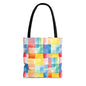 Mosaic Meadows Canvas Tote Bag