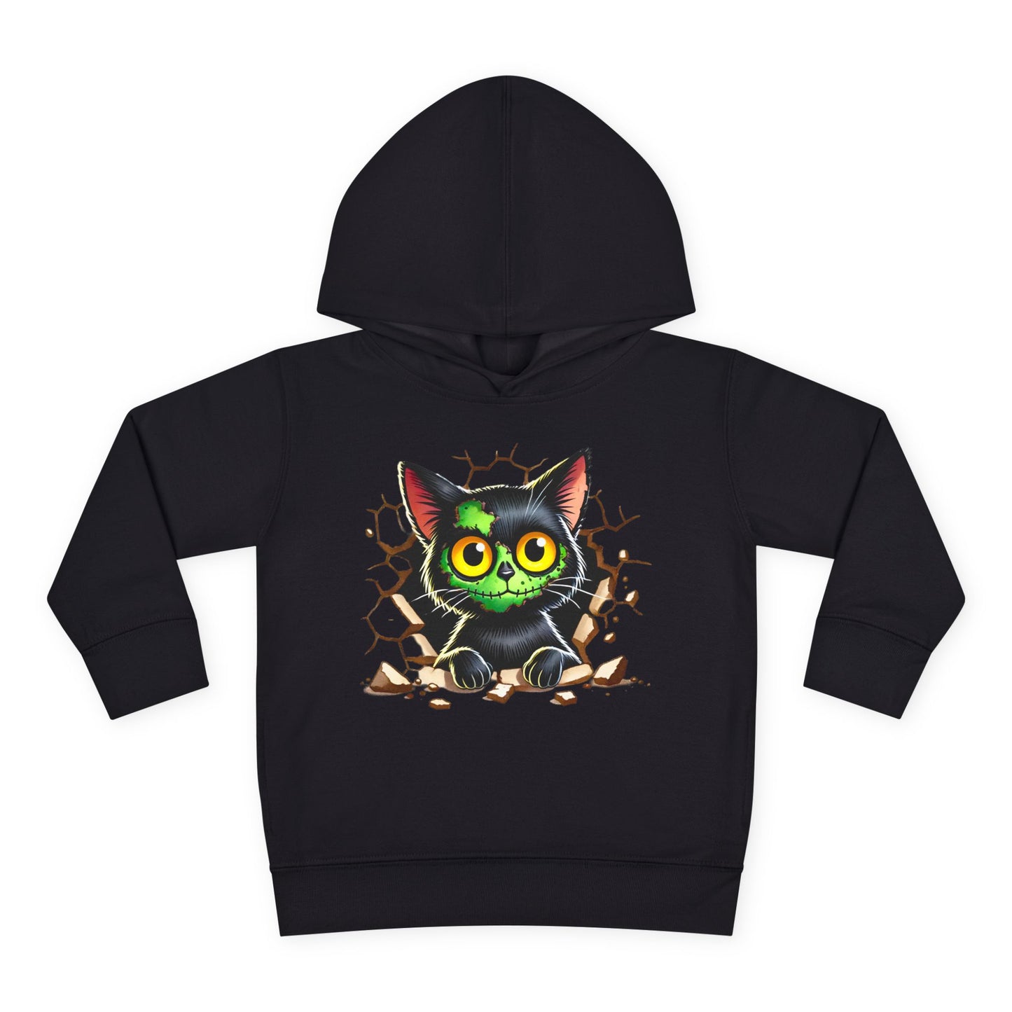 Zombie Kitty Toddler Hoodie