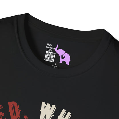 Red, White, & Moo Adult T-shirt