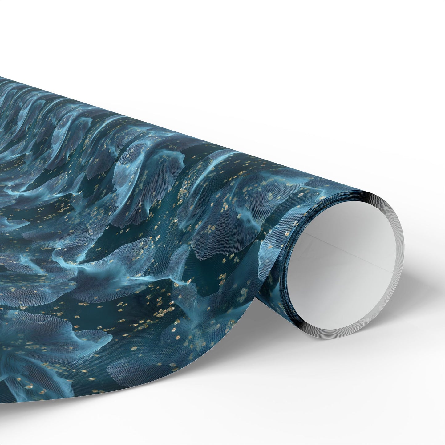 Midnight Sheer & Lace Wrapping Paper
