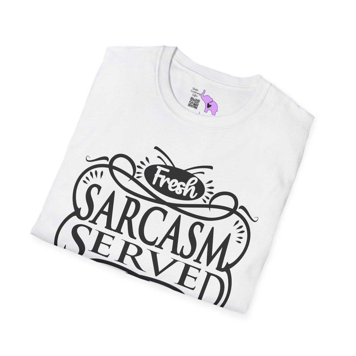 Fresh Sarcasm Served Daily Adult T-shirt