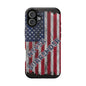 Never Surrender American Flag MagSafe® Compatible Tough Case for iPhone