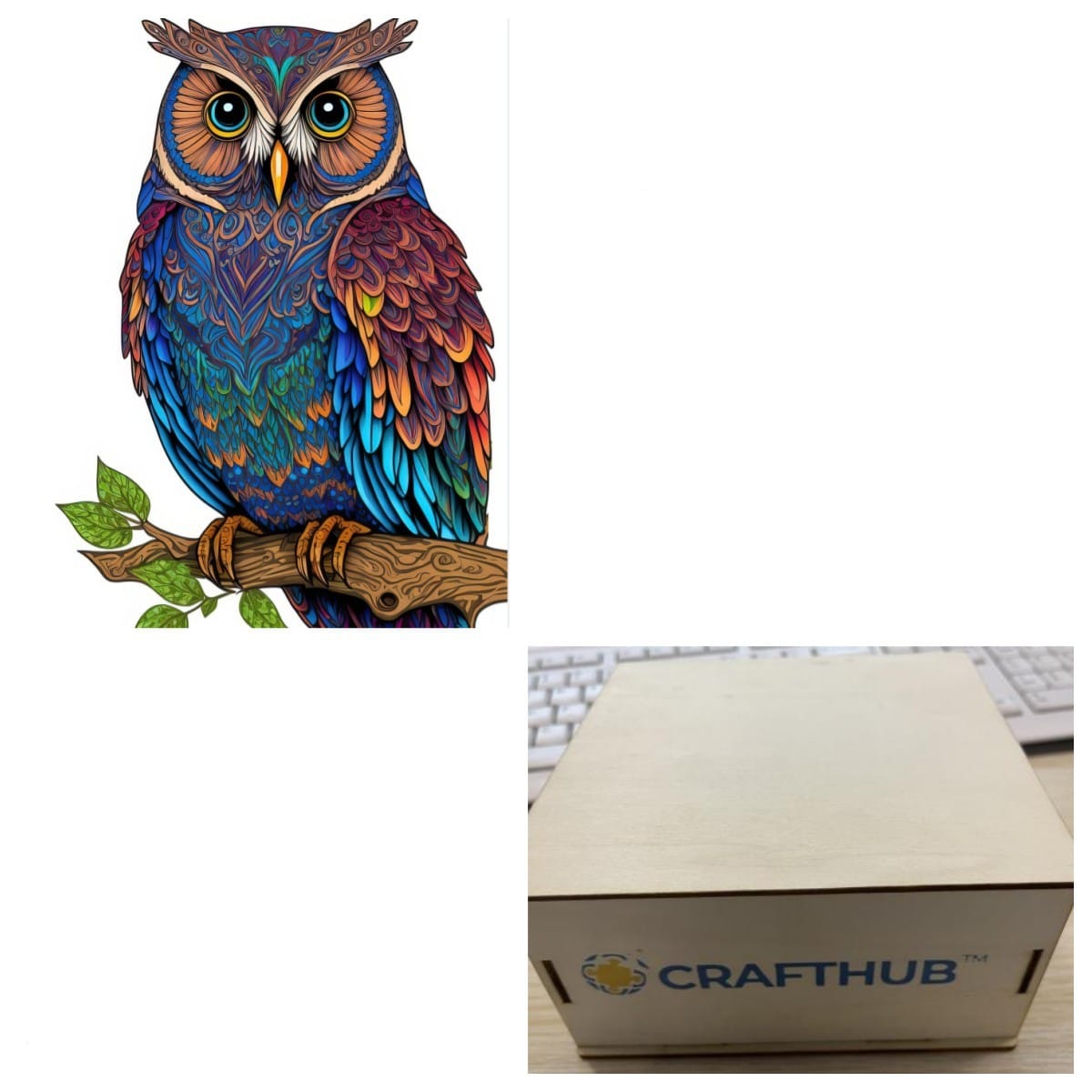 Enchanted Owls Wooden Puzzle Collection