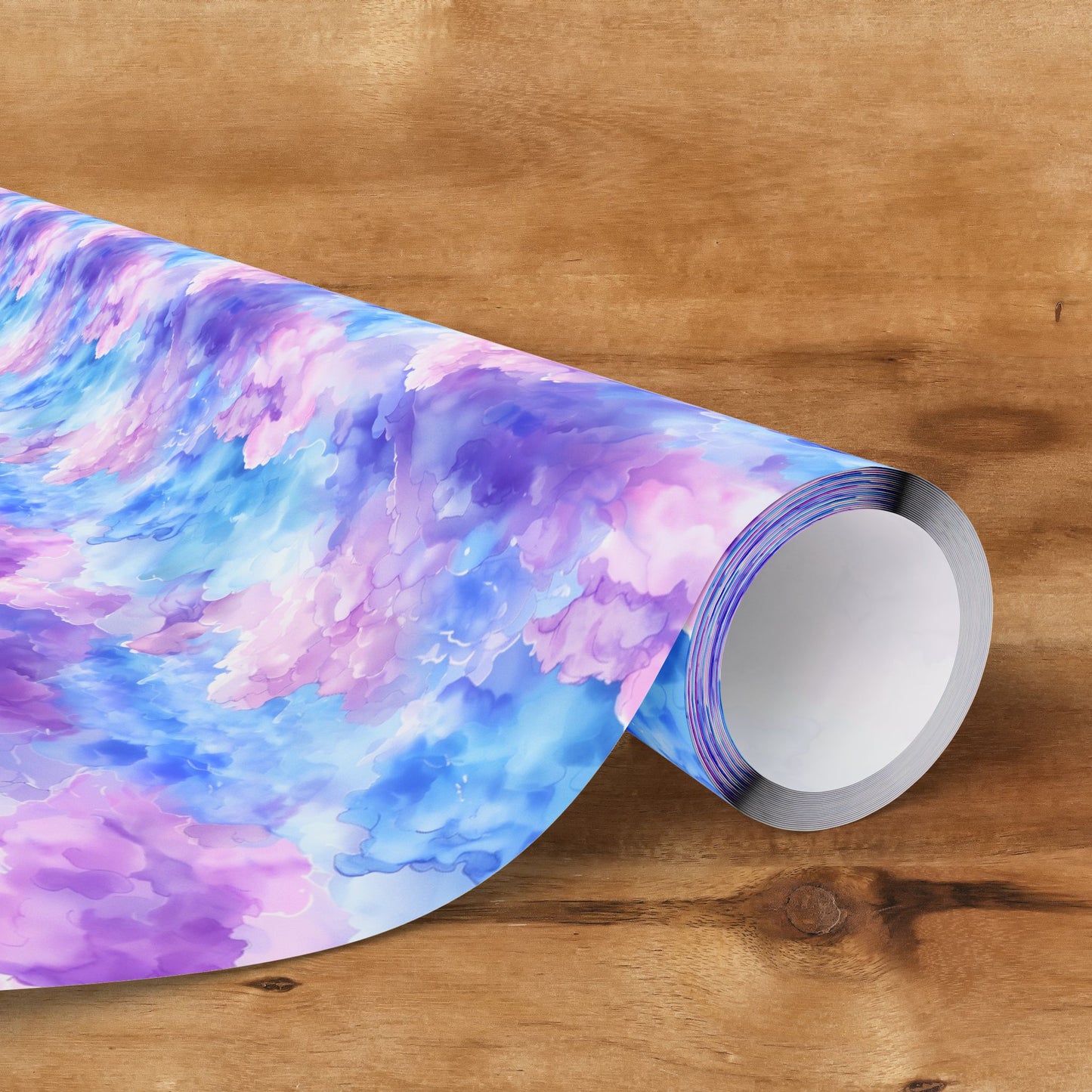 Pastel Clouds Wrapping Paper