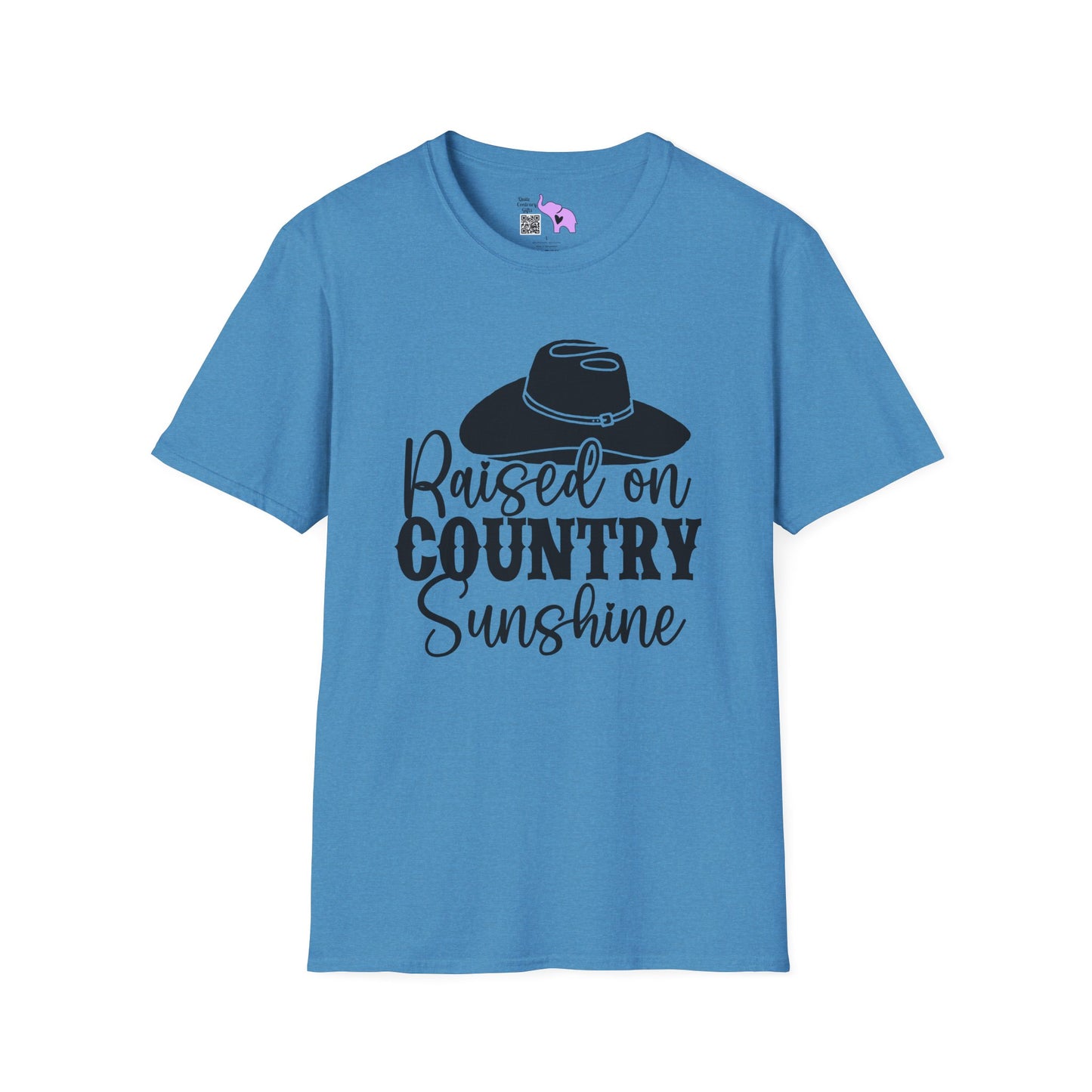 Raised On Country Sunshine Adult T-shirt