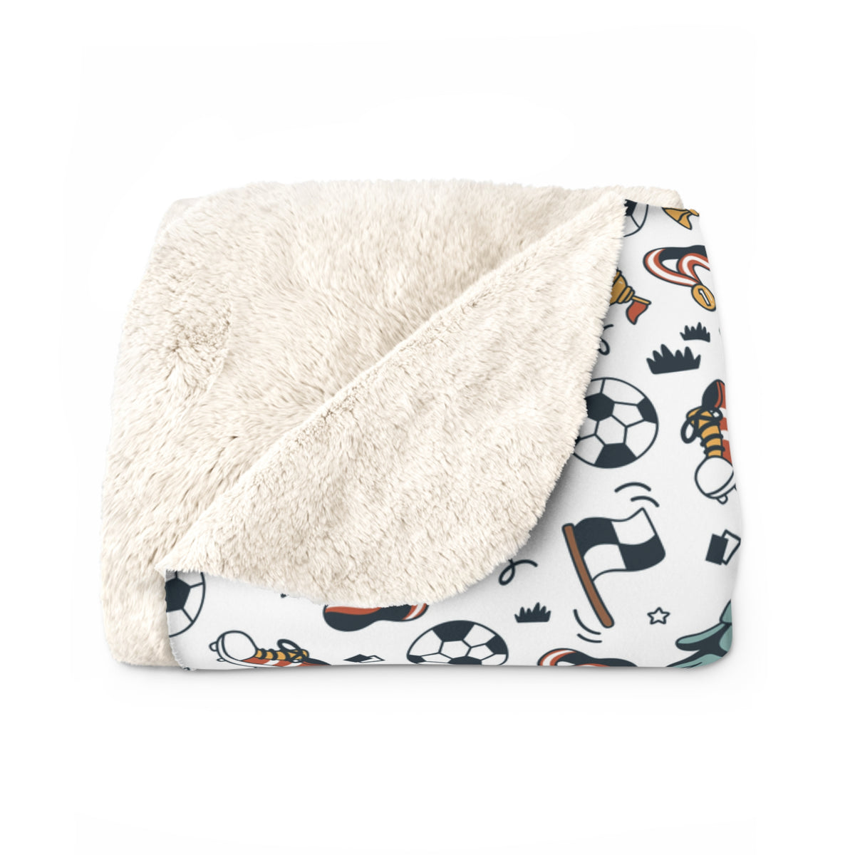 Little Soccer Legends Fleece Blanket