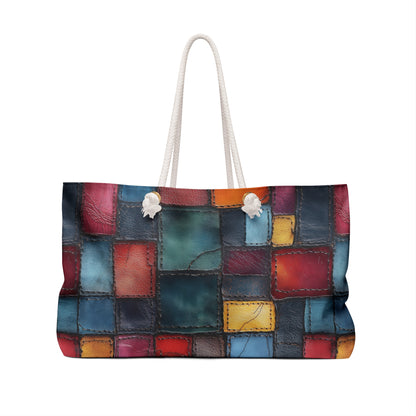Colorblock Craze Weekender Bag