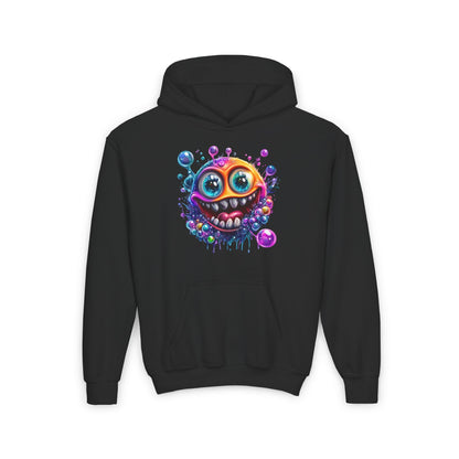 Bubbly Monster Youth Heavy Blend Hoodie