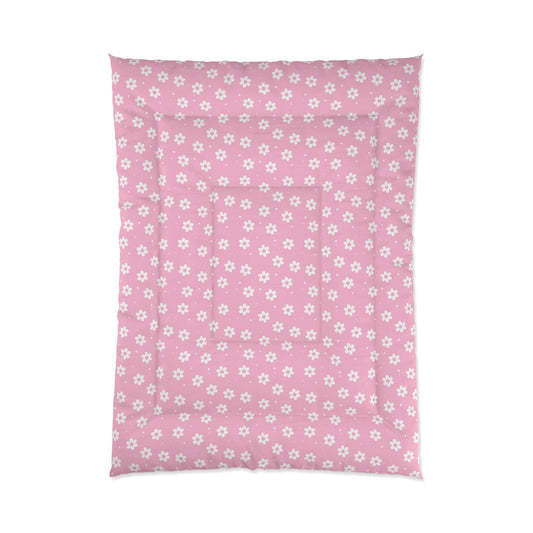 Pretty Petals & Dots Comforter