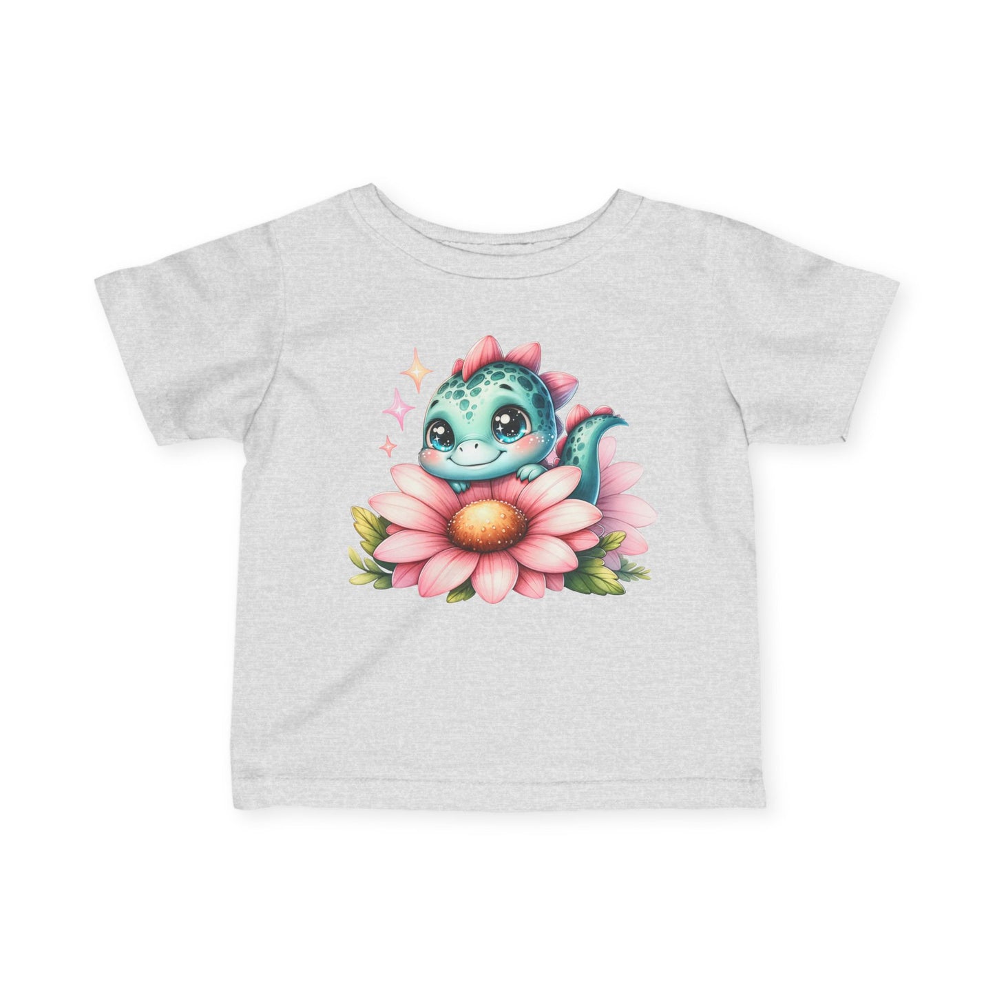""Dinosaur Flower Infant Soft T-Shirt