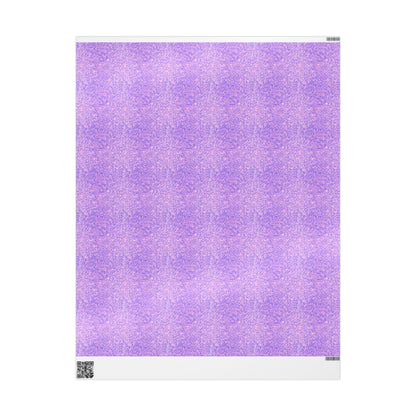 Lavender Crystal Wrapping Paper