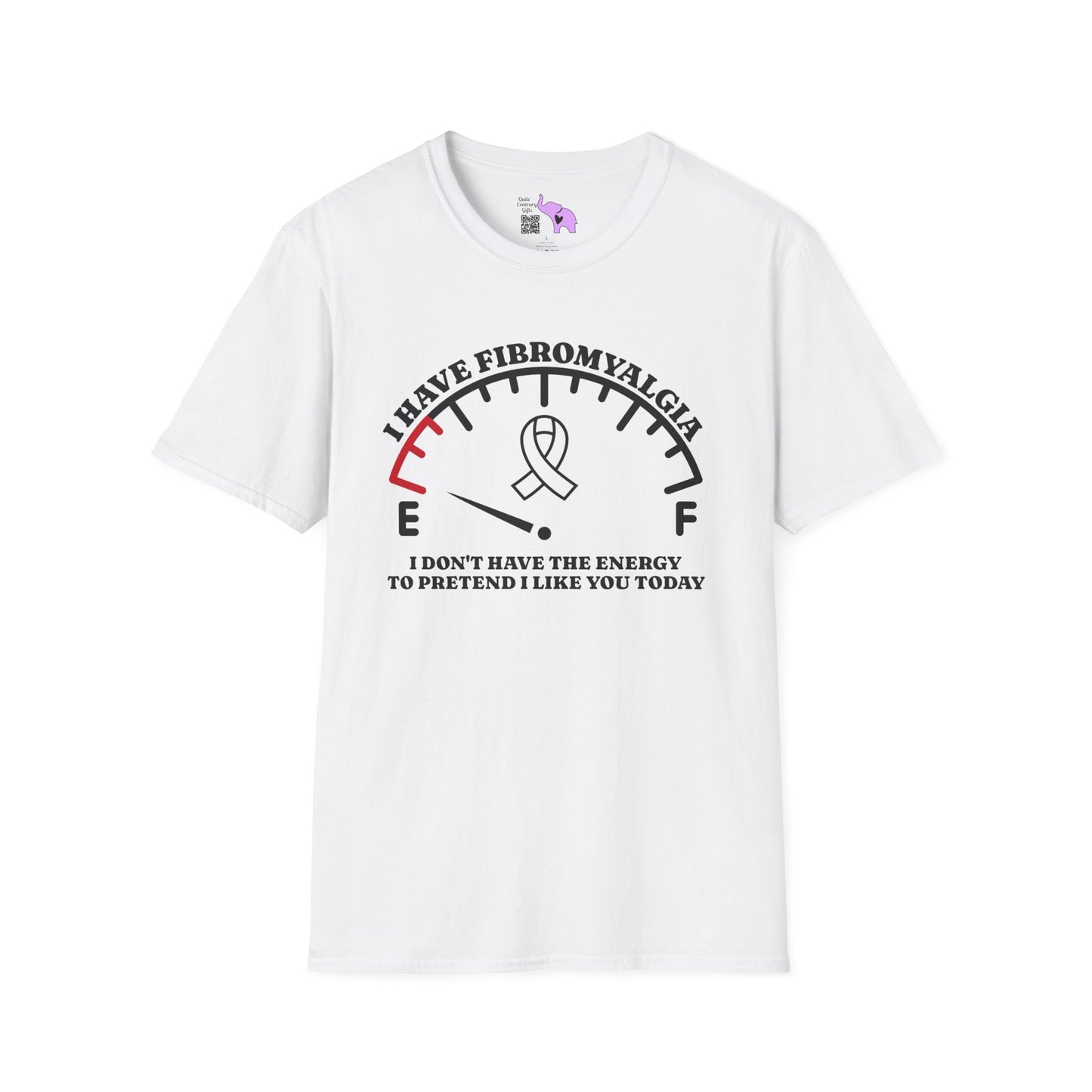 I Have Fibromyalgia I Dont Have The Energy... Adult T-shirt